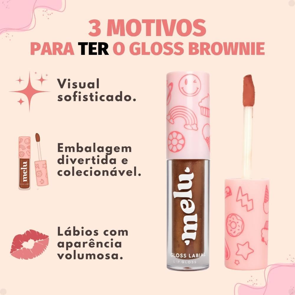 Gloss Brownie Rr82356N Melu Rubyrose - Imagem 5