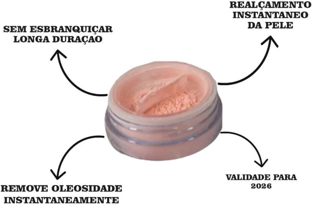 NINA PÓ FACIAL SOLTO TRANSLUCENT ROSE - Imagem 2