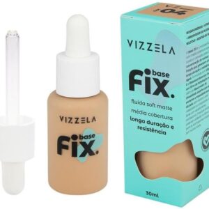 Base Líquida Soft Matte Fix Vizzela 04 30ml