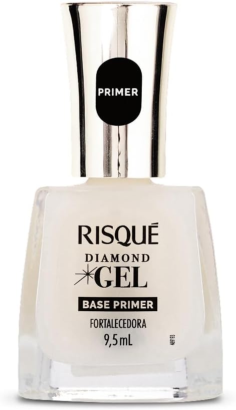 Base Primer Fortalecedora Risqué Diamond Gel 9,5ml