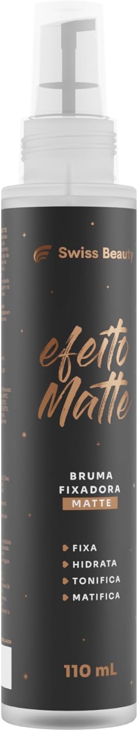 Bruma Fixadora Matte Swiss Beauty 110ml – Fixação da Maquiagem e Controle de Oleosidade - Imagem 2