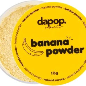 Pó Banana Dapop: Pó Facial Translúcido Selador Maquiagem - Sela Perfeitamente, Controla Oleosidade e Garante Acabamento Matte