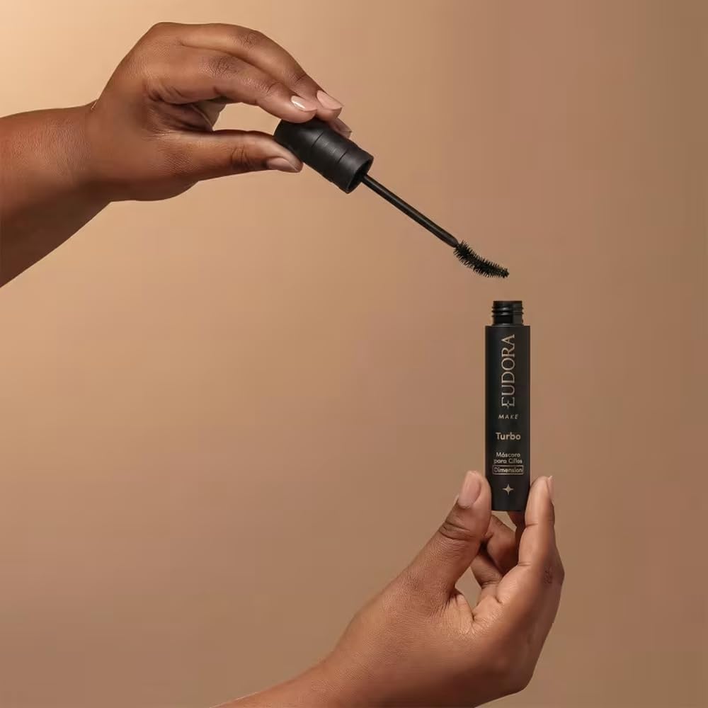 Máscara De Cílios Turbo Dimension Eudora Make 10G - Imagem 6