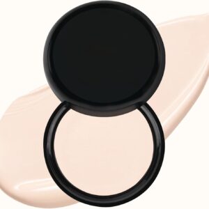 Corretivo de cobertura total, corretor de cor sob os olhos para olheiras, corretivo especial para pele madura, efeito duradouro, adequado para todos os tons de pele (cor natural)