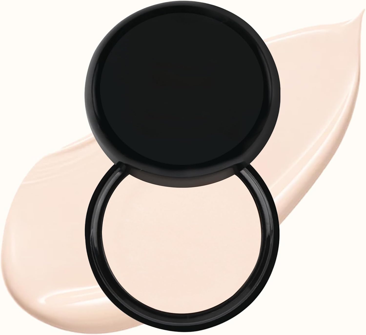Corretivo de cobertura total, corretor de cor sob os olhos para olheiras, corretivo especial para pele madura, efeito duradouro, adequado para todos os tons de pele (cor natural)