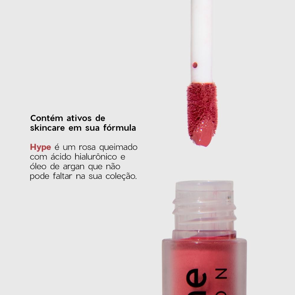Océane-Mini Batom Líquido Rosa Matte - Color My Lips Hype Océane Edition 1g - Imagem 7