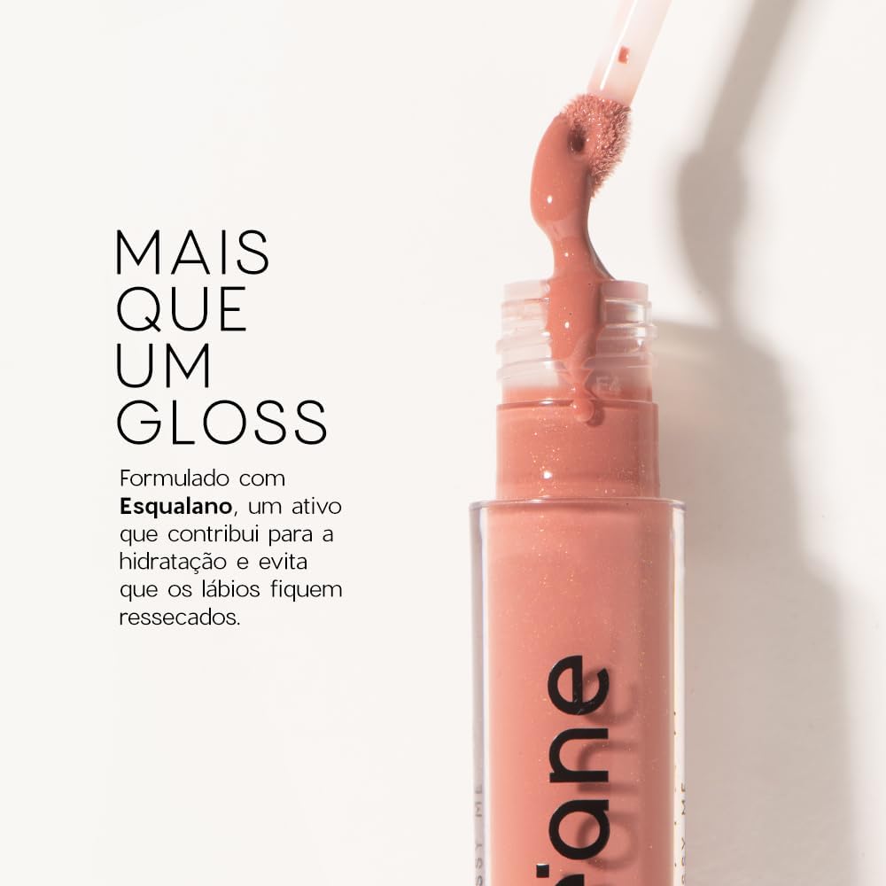 Océane-Brilho Labial Nude - Glossy Me Shimmer Brown Océane Edition 4g - Imagem 4