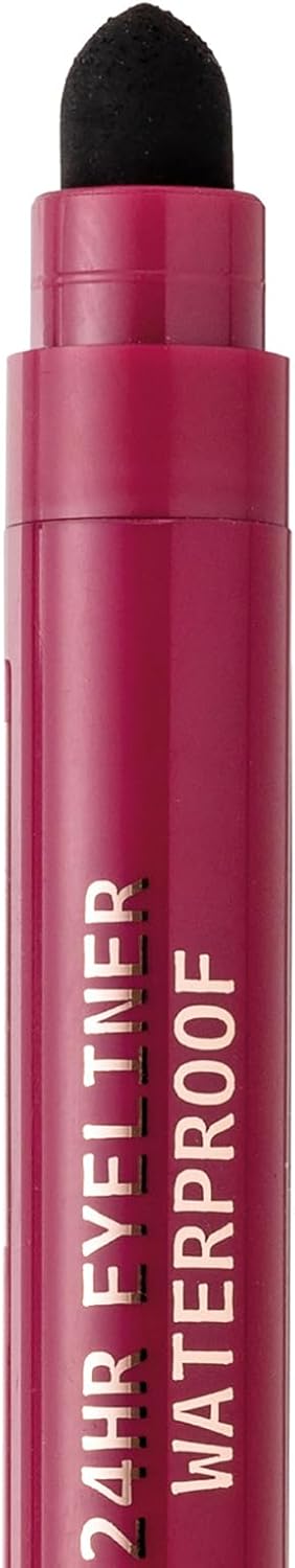 Kiss - Lápis Retrátil em Gel à Prova d'Água RE06B Glittery Burgundy - Imagem 3