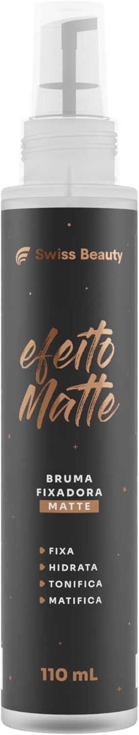 Bruma Fixadora Matte Swiss Beauty 110ml – Fixação da Maquiagem e Controle de Oleosidade