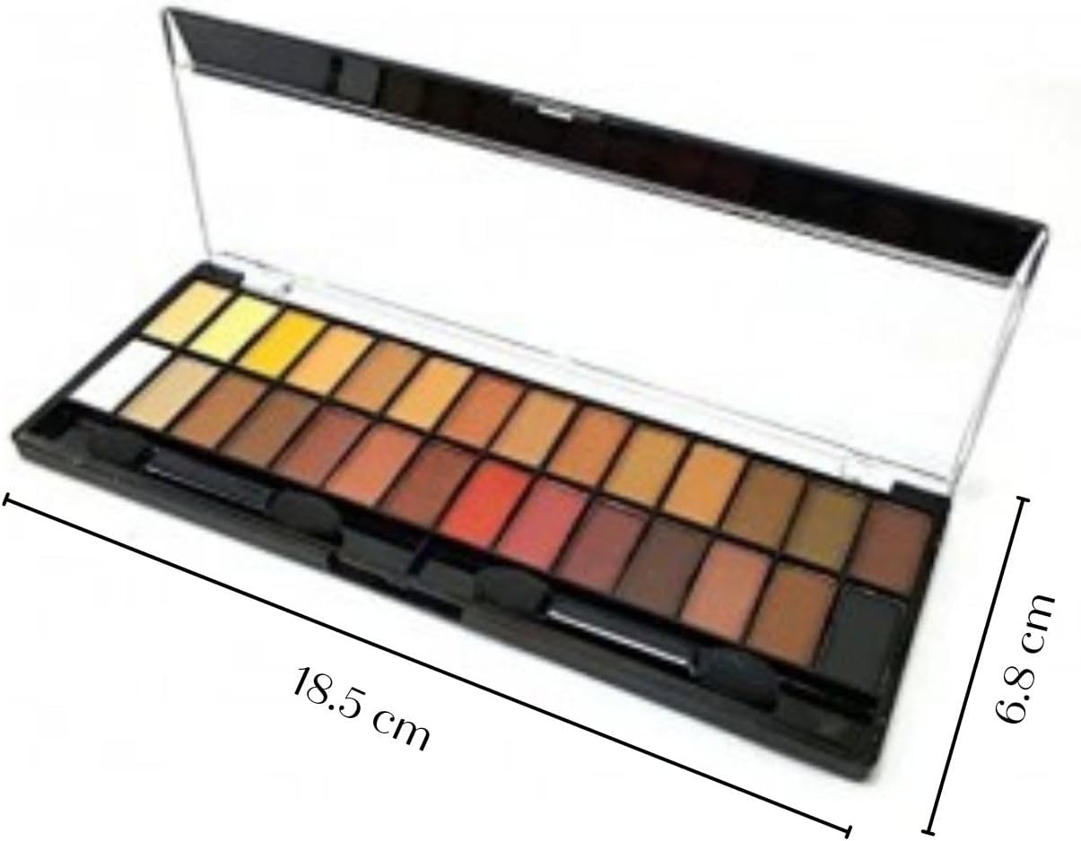 Paleta de sombra matte 28 cores - Belle angel - Imagem 2