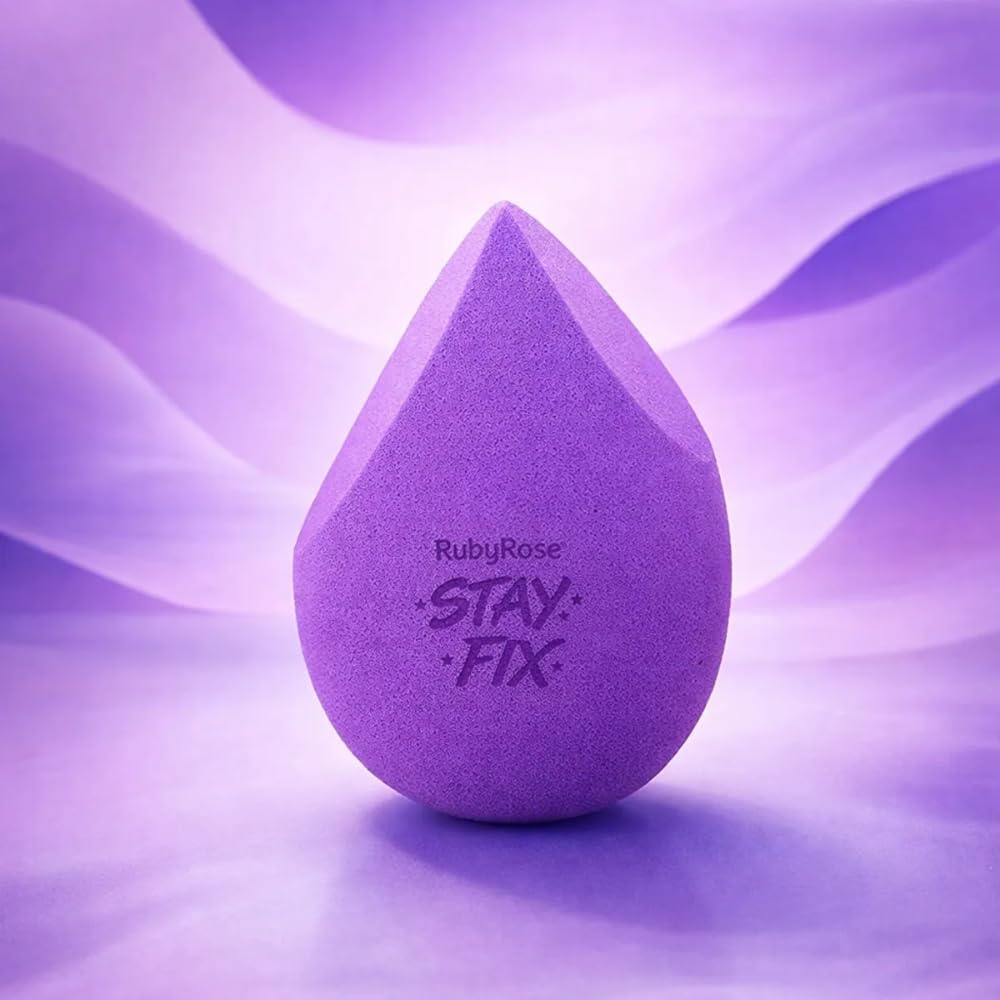 Esponja Stay Fix Twofix Blend HBS03 Ruby Rose. - Imagem 3