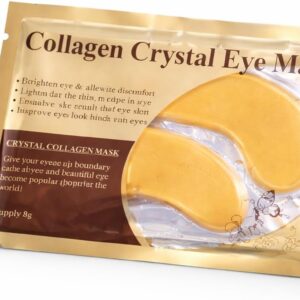 Máscara de Colágeno para Olhos, Gel Hidratante Anti-Idade, Reduz Olheiras e Linhas Finas, 8g