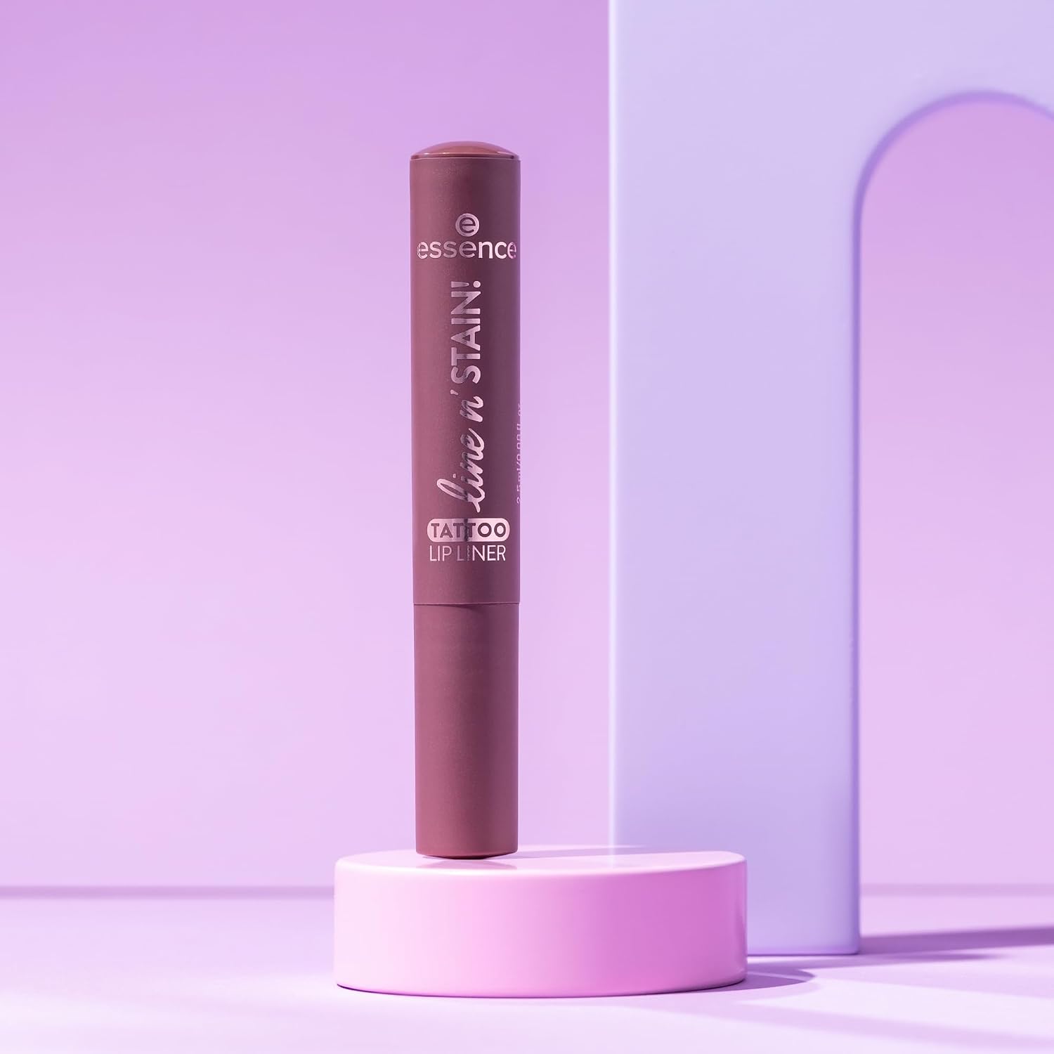 Lápis labial ponta de feltro STAIN! TATTOO essence 03 Make A Mauve - Imagem 9