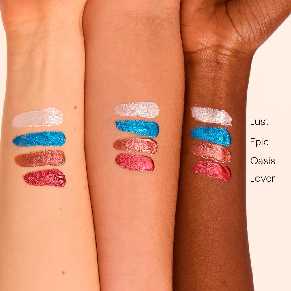 Océane-Sombra Líquida Branca - Liquid Eyeshadow Lust 4you 2g - Imagem 5