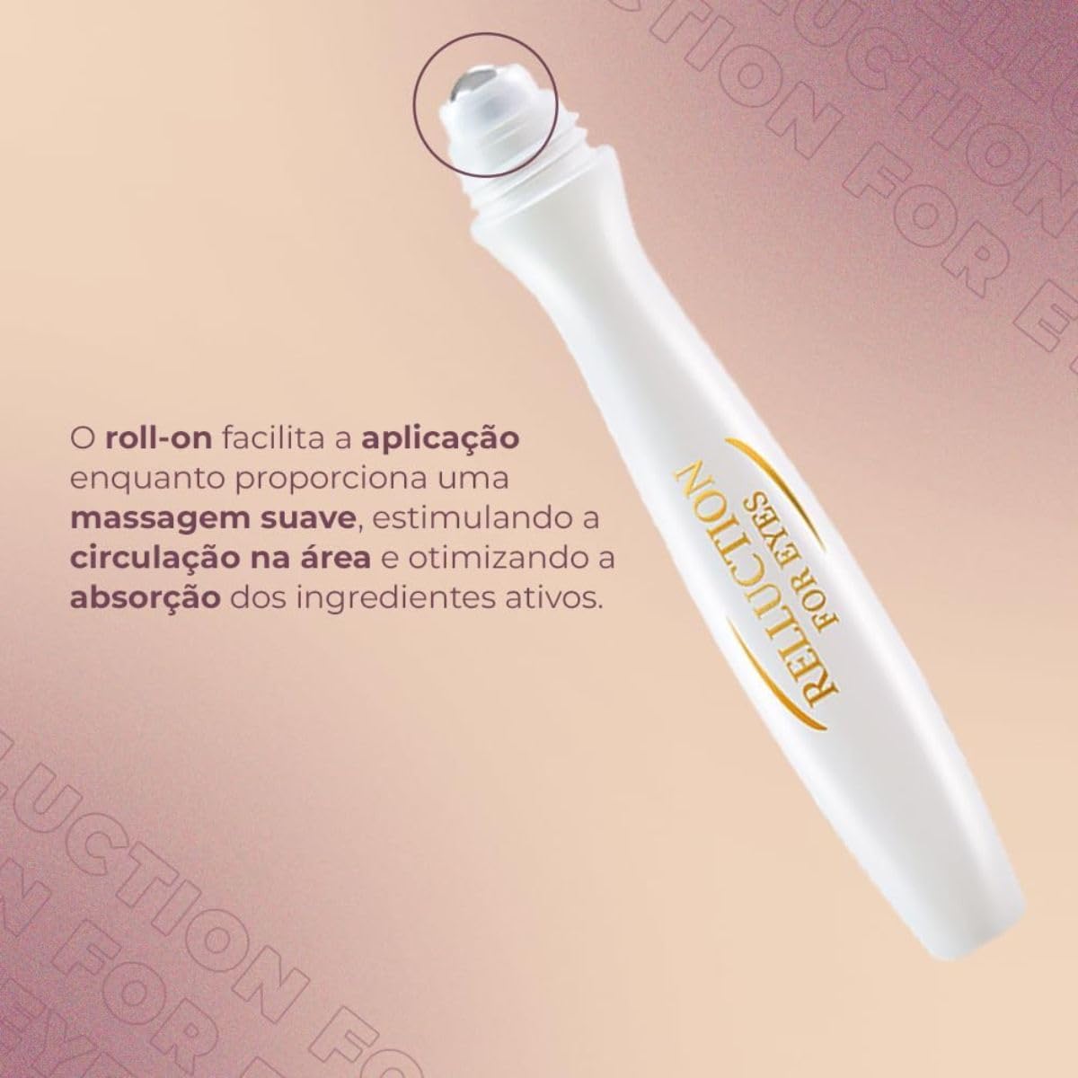 Kit 2 Creme Para Olheiras Relluction For Eyes em Formato de Caneta 15 g Com Efeito Clareador Previne Olheiras e Inchaços Na Região Dos Olhos Aplicação Dia/noite Todo Tipo De Pele Com Arnica - Imagem 4