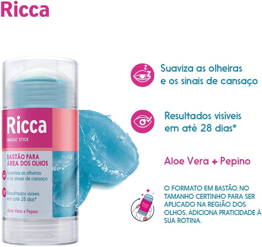 Ricca Bastão para área dos olhos - Imagem 4