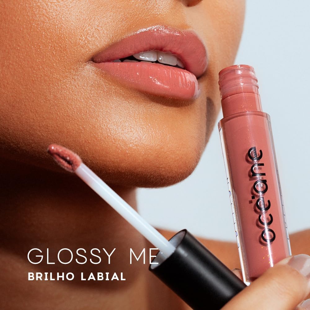 Océane-Brilho Labial Nude - Glossy Me Shimmer Brown Océane Edition 4g - Imagem 7