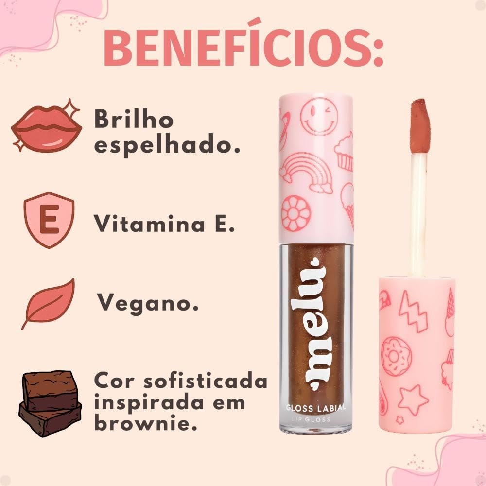 Gloss Brownie Rr82356N Melu Rubyrose - Imagem 2