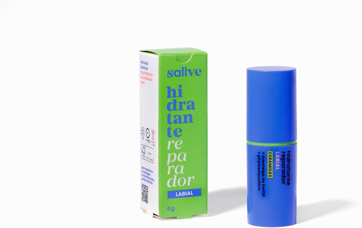 Sallve Hidratante Reparador Labial 6g - Imagem 3