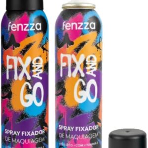 Fenzza Fix Make Make Up 150ml – Spray Fixador de Maquiagem em Bruma para Finalização com Acabamento Natural