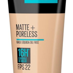 Maybelline NY Base Líquida com Controle de Oleosidade Fit Me Matte FPS 22 Cor 246 (Antiga B140), 30ml