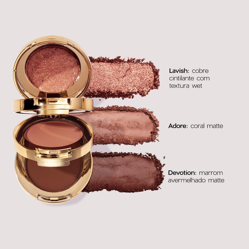 Oceane 3 To Go Palette - Trio De Sombras Glare - Imagem 5