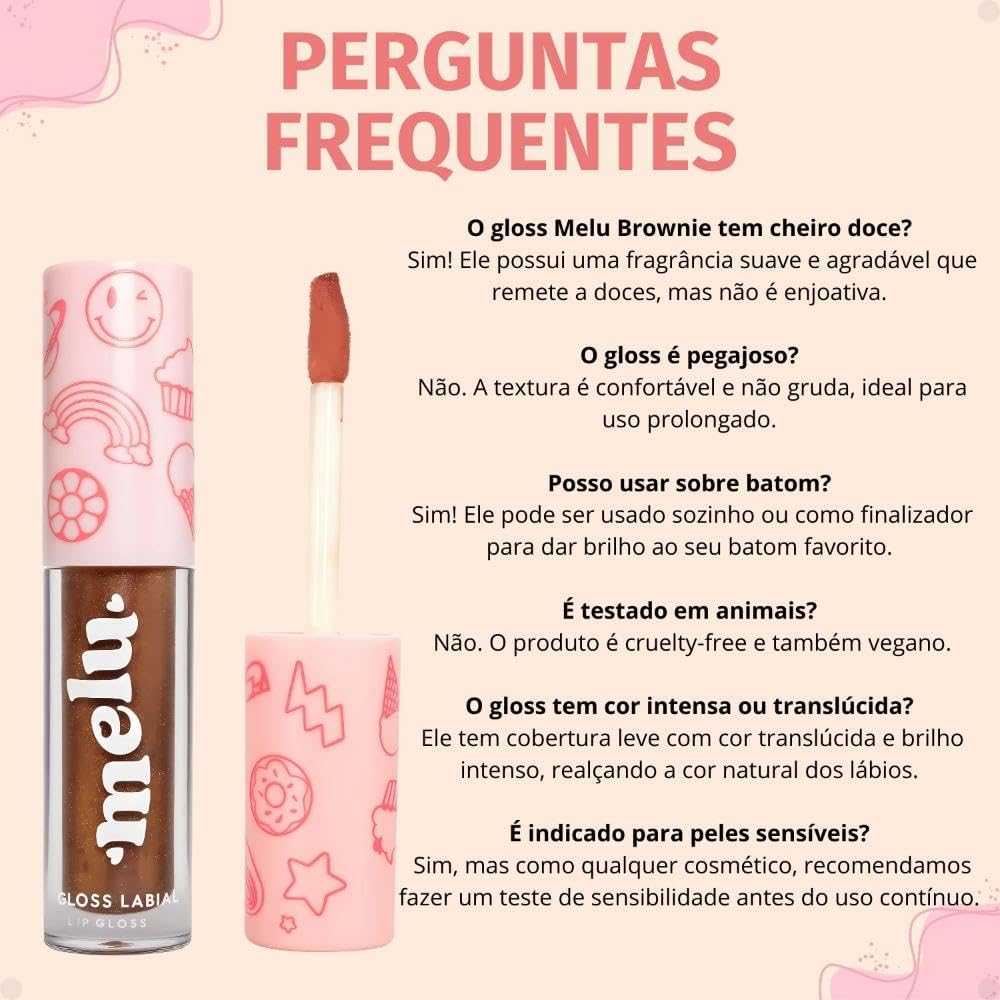 Gloss Brownie Rr82356N Melu Rubyrose - Imagem 7