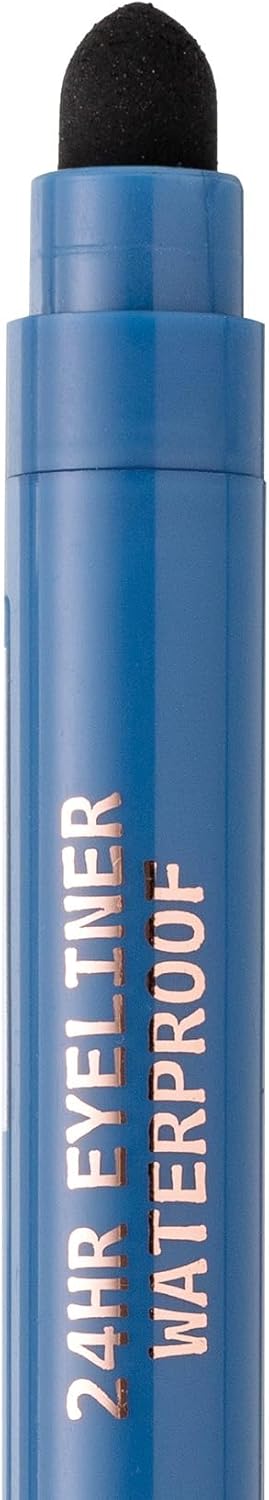 Kiss - Lápis Retrátil em Gel 24H à Prova d'Água RE07B Glittery Navy Blue - Imagem 3
