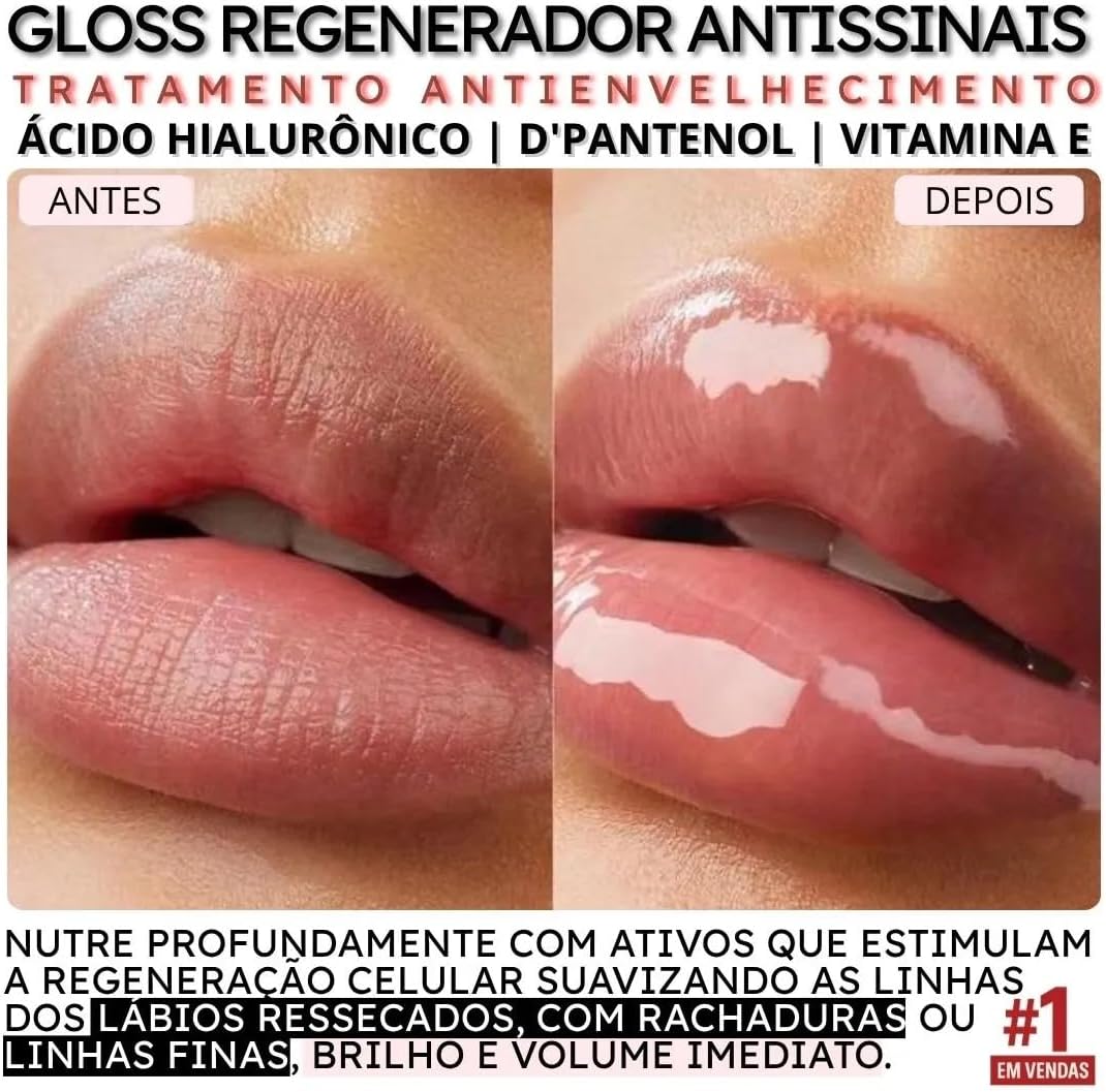Phállebeauty Gloss Labial Big Mouth Incolor 4Ml - Imagem 6