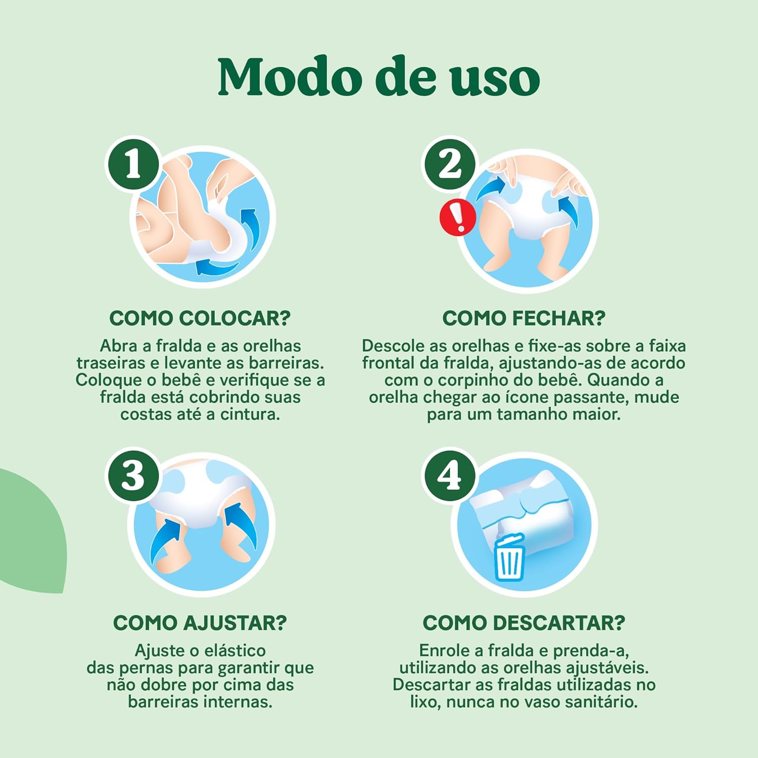 Huggies Fralda Descartável Premium Natural Care G - 66 Un - Imagem 8