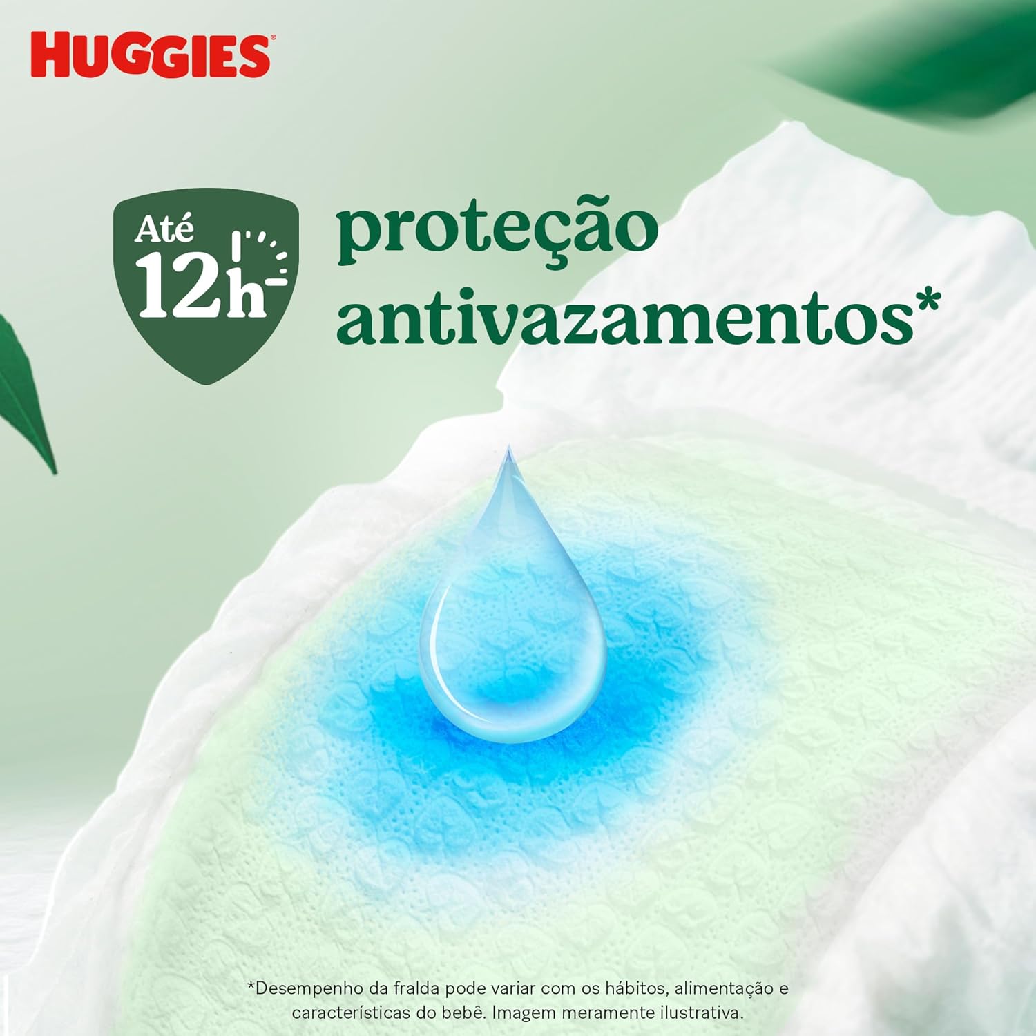 Huggies Fralda Descartável Premium Natural Care G - 66 Un - Imagem 3