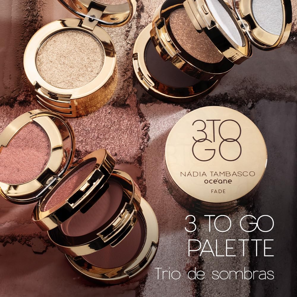 Oceane 3 To Go Palette - Trio De Sombras Glare - Imagem 3