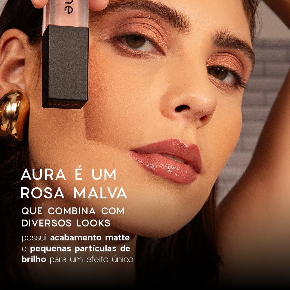 Océane - Liquid Eyeshadow - Sombra Liquida Aura./Rosa - Imagem 4
