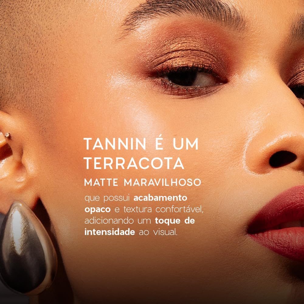 Océane - Liquid Eyeshadow - Sombra Liquida Taninn./Terracota - Imagem 4