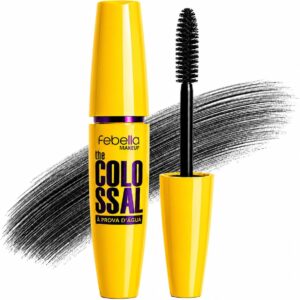 Máscara Para Cílios The Colossal Febella Volume Intenso À Prova D'Água Longa Duração