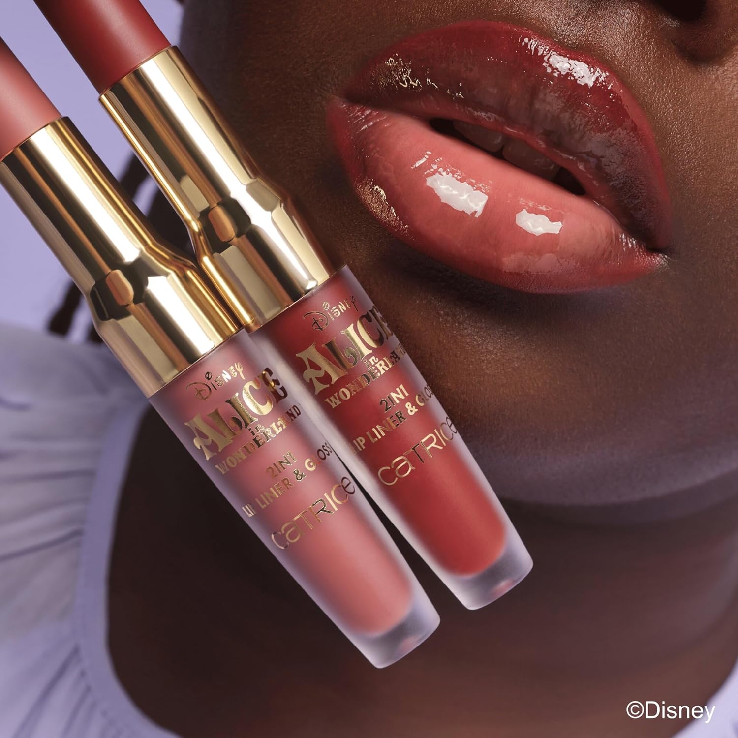 Lápis labial e Gloss 2 em 1 Catrice Disney Alice no Pais das Maravilhas 01 - Imagem 8