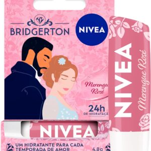NIVEA Hidratante Labial Merengue Rosé Ed. Limitada Bridgerton 4,8g
