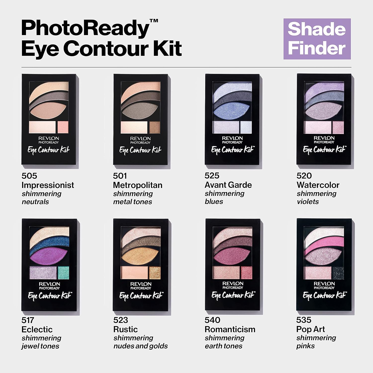 Eyeshadow Paette by Revlon, PhotoReady Eye Makeup, Creamy Pigmented in Blendable Matte & Shimmer Finishes 523 Rustic, 0.01 Oz - Imagem 6