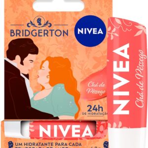 NIVEA Hidratante Labial Chá de Pêssego Ed. Limitada Bridgerton 4,8g