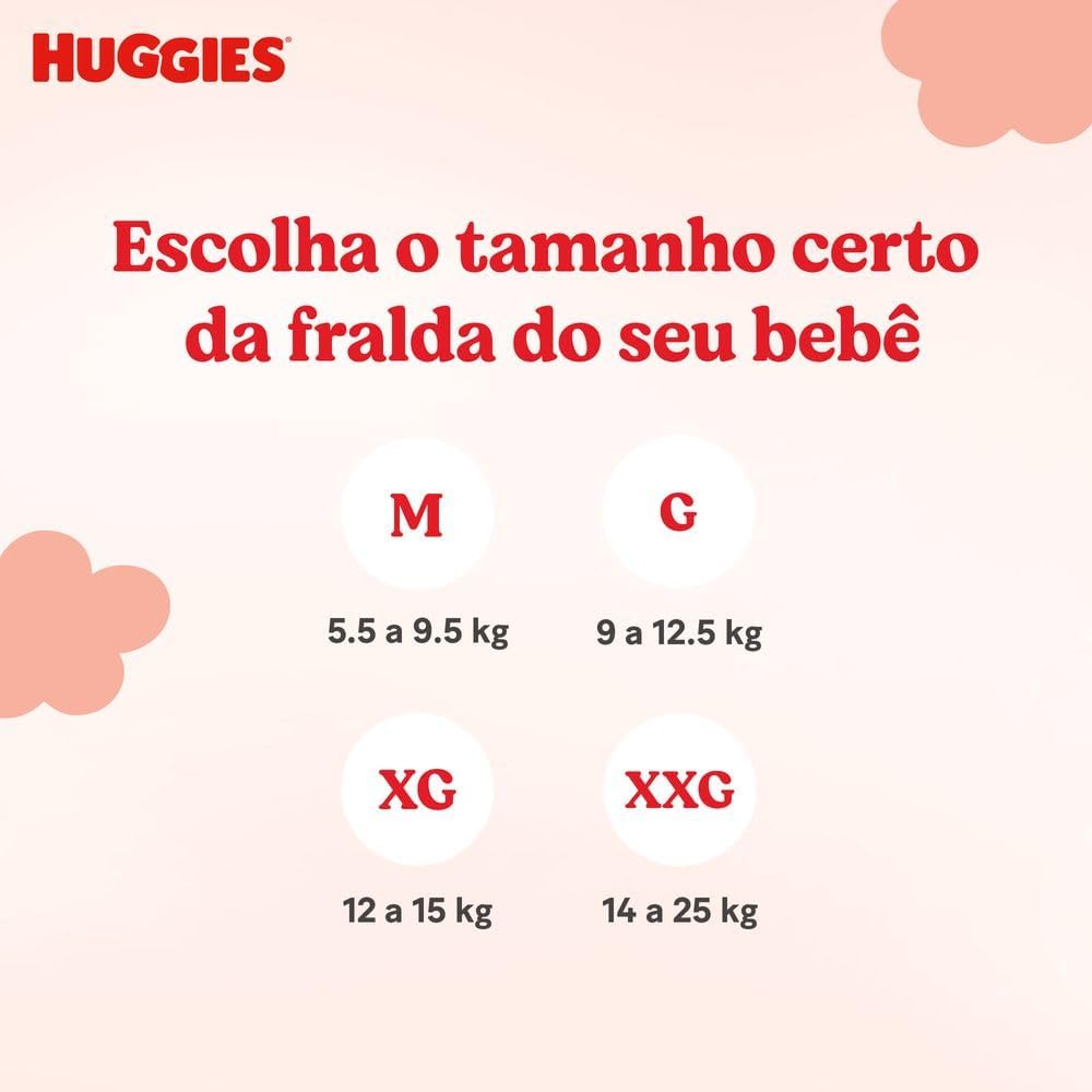 Huggies Fralda Pants Descartável Proteção Acolchoada XXG - 144 fraldas - Imagem 7