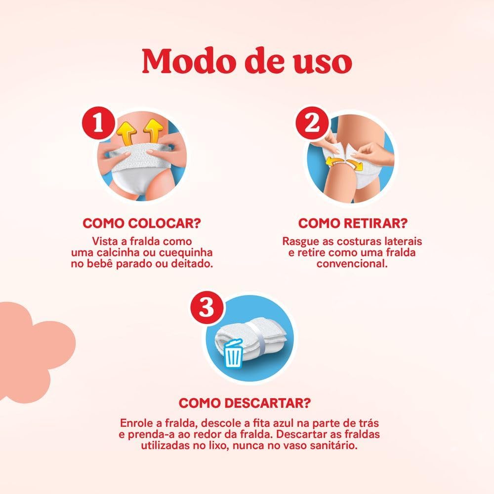 Huggies Fralda Pants Descartável Proteção Acolchoada XXG - 144 fraldas - Imagem 8