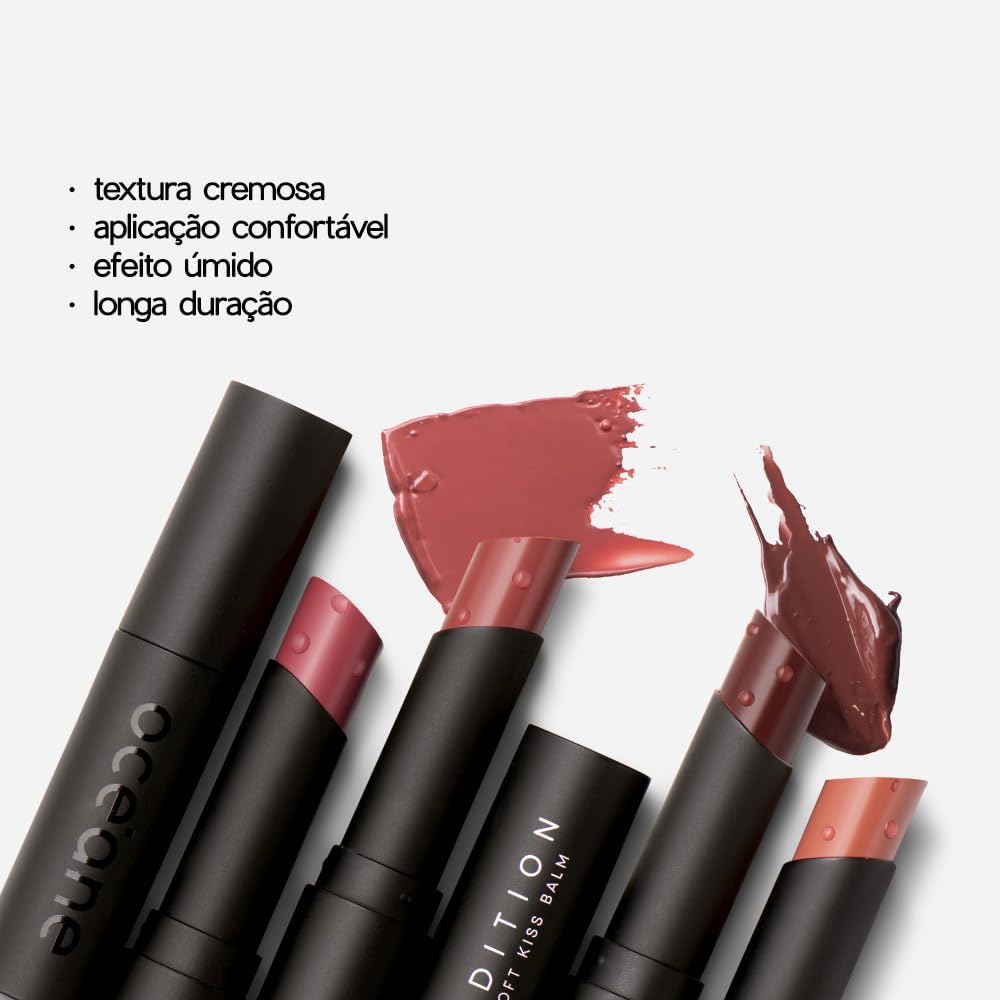 Océane-Bálsamo Labial Coral - Soft Kiss Balm Apricot Océane Edition 3,2g - Imagem 2