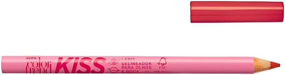 AVON COLOR TREND LAPIS OLHOS E BOCA RED BATIDA DE VINHO 1,1g - Imagem 2
