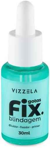 Kit Fixador Maquiagem Vizzela Real Fix Gotas Fix Pó HD Powder - Imagem 3