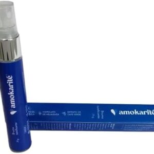 Bruma Tonificante AmoKarité- 25g, Hidratante e Fixador de Maquiagem