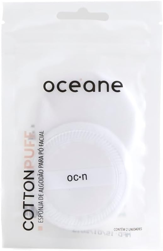 Océane Esponja Para Pó Compacto Branco - Imagem 2
