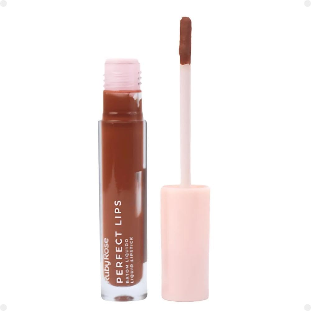 Hbl6200 6 Batom Líquido Perfect Lips Flawless Ruby Rose - Imagem 4