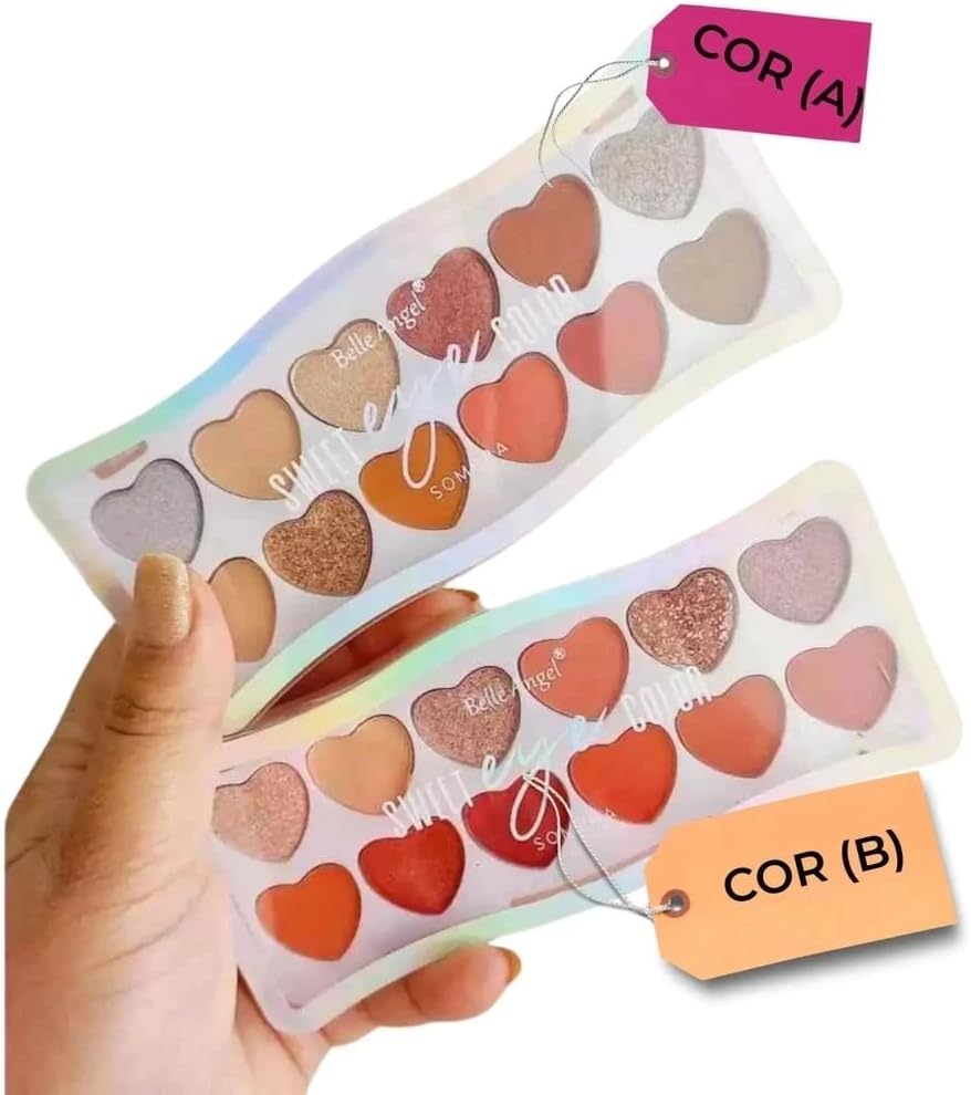 Paleta de Sombras Sweet Eye Color com 12 cores - Belle Angel (B140) - COR A - Imagem 2