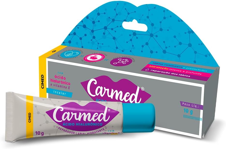 Carmed Ácido Hialurônico Hidratante Labial 10g