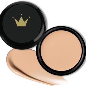 Corretivo de pote cobertura total, corretivo de correção de cor para olheiras, maquiagem facial à prova d'água, corretor de anéis de olhos (05 bege)